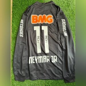 Neymar santos retro jersey